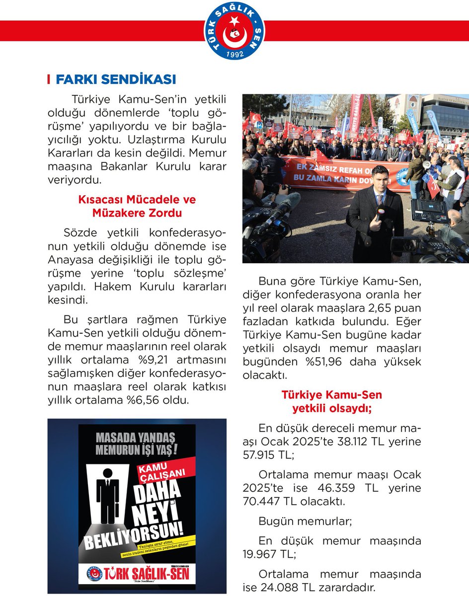 Izmirsehirtss's tweet photo. Geçmişte Yaptıklarımız 
Yapacaklarımızın teminatıdır. #KamuSenMemurunTeminatıdır https://t.co/CuGFLEt9hv