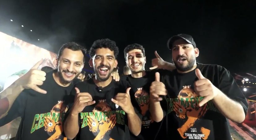 يافالكونزز ماشاءالله💚💚💚💚