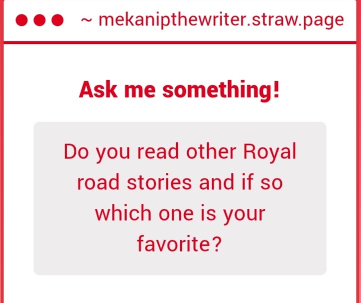 Yes...and no. Dungeon Crawler Carl is my favorite Royal Road-originated fiction by far. Seriously, it is a fantastic, wild ride! 

As for reading other authors' works, this is something I really feel bad about. I want to read and support my RR moots and I plan to. <a href="/Wulden83/">Wulden</a>,