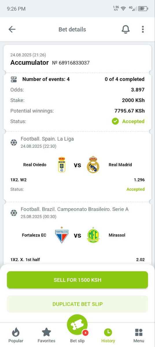 Night slip plays on winwin🍀

Booking code👉NEPVU

Go taxless register here 📲topgamewinwin.org/zMVLsN

Promocode 👉 owinoh 

Active your free 3000kes bonus on your first deposit ✅ 

Download app 👉topgamewinwin.org/z9PzHQ