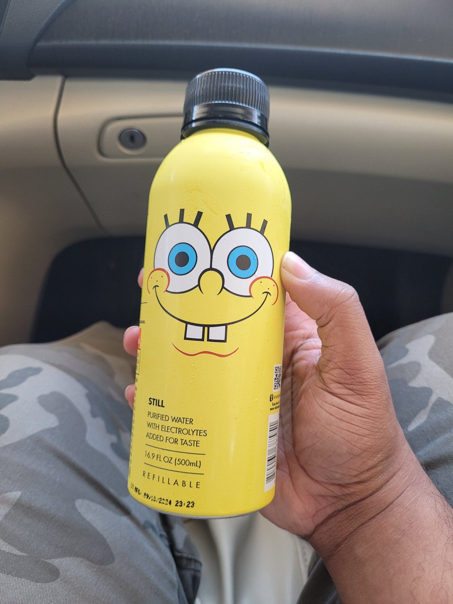 Sippin on big sponge 😁