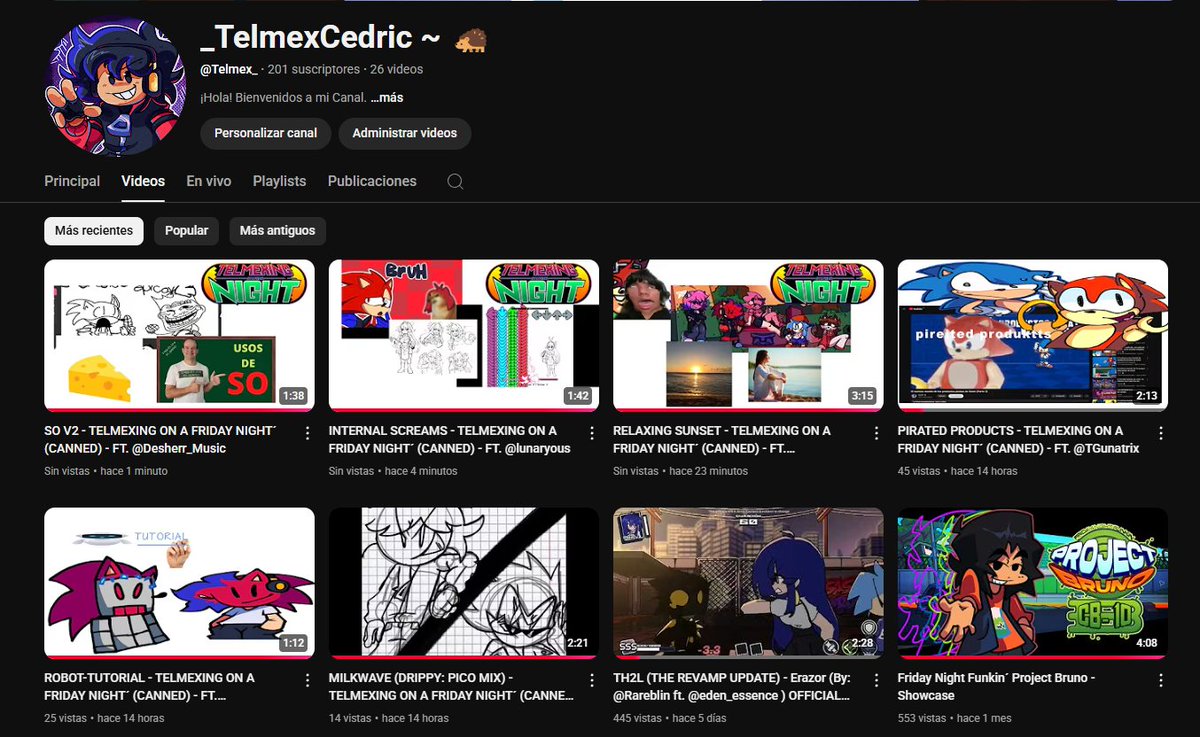I'm uploading most of the songs/gameplay from the mod to my channel: youtube.com/@Telmex_

I'm really sorry if I disappointed those who were waiting for this mod. I really got too discouraged.

Thanks to those who supported this mod 💖

build soon!