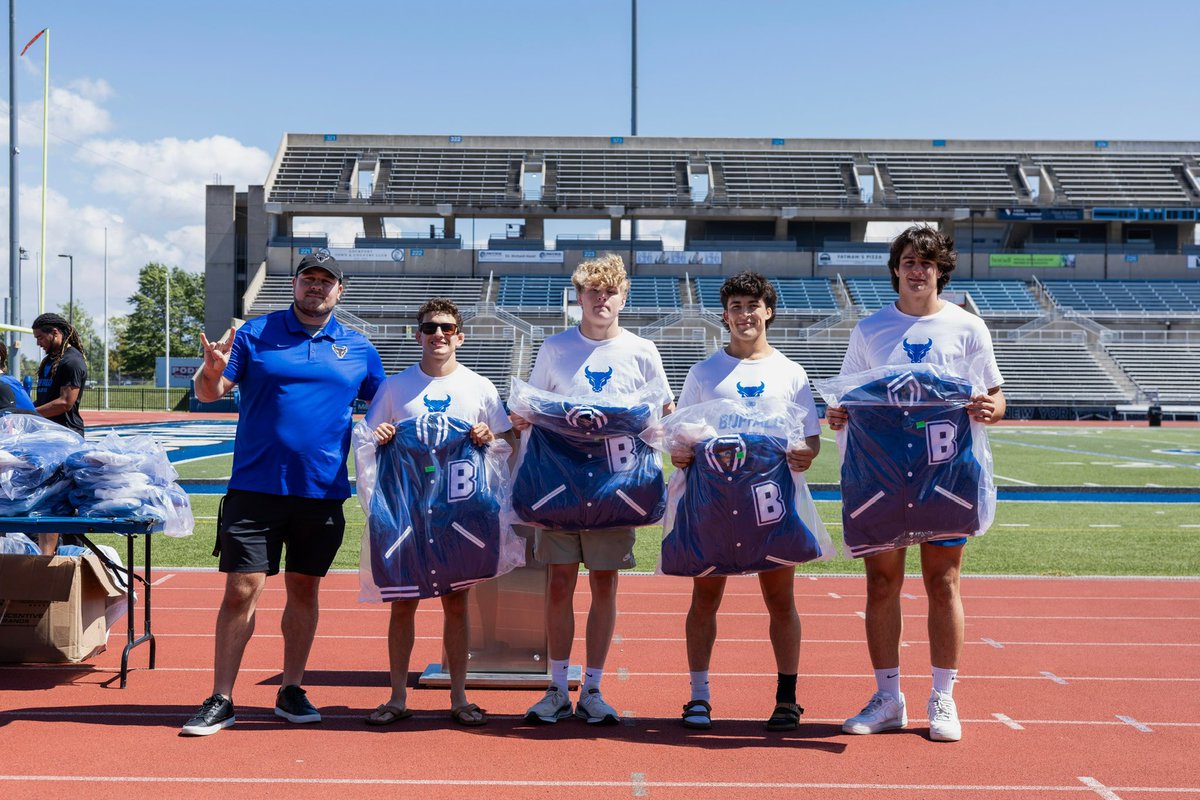 Congrats to our guys Troy, Sam, Rafael and Jack for earning their letterman jackets today.