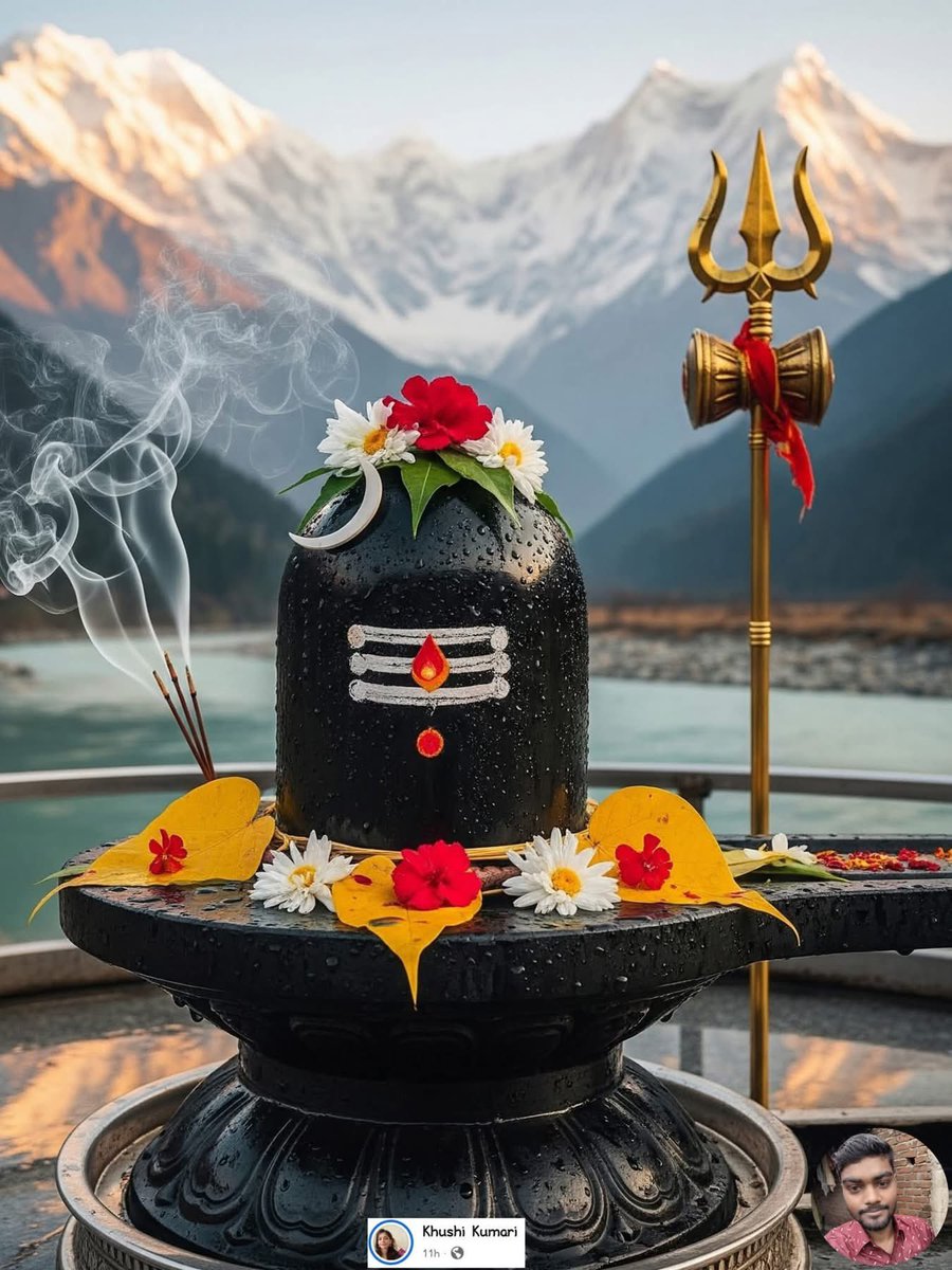 पादारविन्दार्पितहंसकायै  पादाब्जराजत्फणिनूपुराय।

कलामयायै विकलामयाय  नमः शिवायै च नमः शिवाय॥

जिनके पद-कमल में हंस विराजमान हैं, जिनके पैर के कमल पर सर्प रूपी नूपुर सुशोभित है, ऐसे कलामयी और विकलामयी (शिव) भगवान् शिव और देवी शिवा को नमस्कार है।   हर हर महादेव जी 🙏🌸