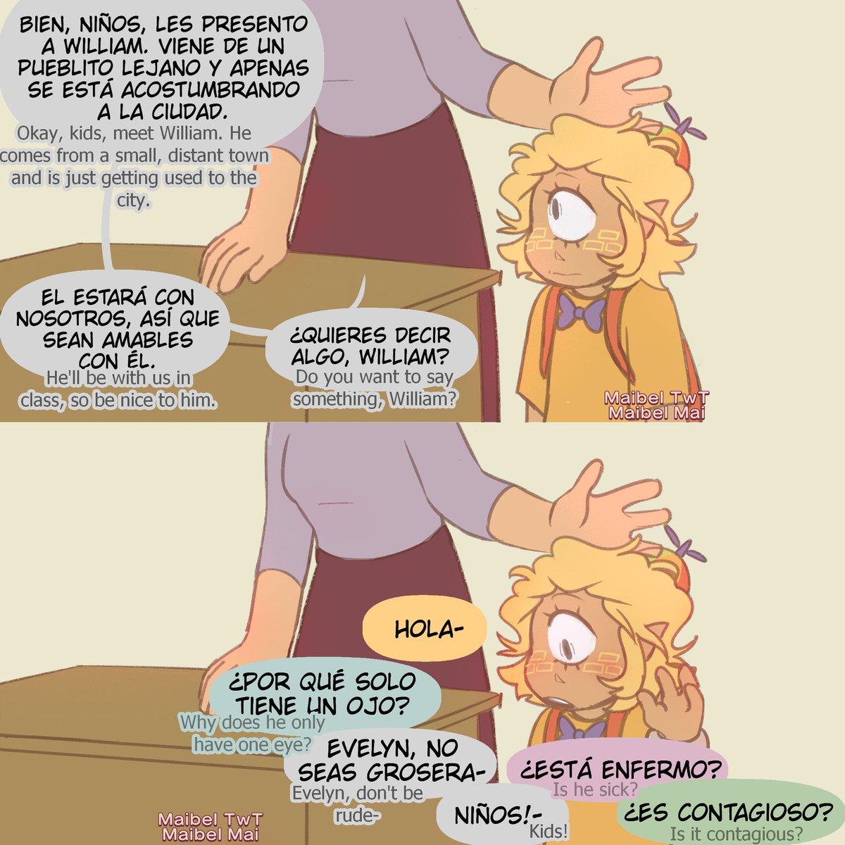 3Maibel's tweet photo. (parte 5)
Billy nunca a estado tanto tiempo lejos de su papa y mama. la escuela fue un poco abrumador para el, pero eventualmente estará bien! :D el quiere hacer esto
#bill #babybill #BillCipher #GravityFallsAu #scalenecipher #euclidcipher #outsidersAU #GravityFalls https://t.co/27kjcozUIv
