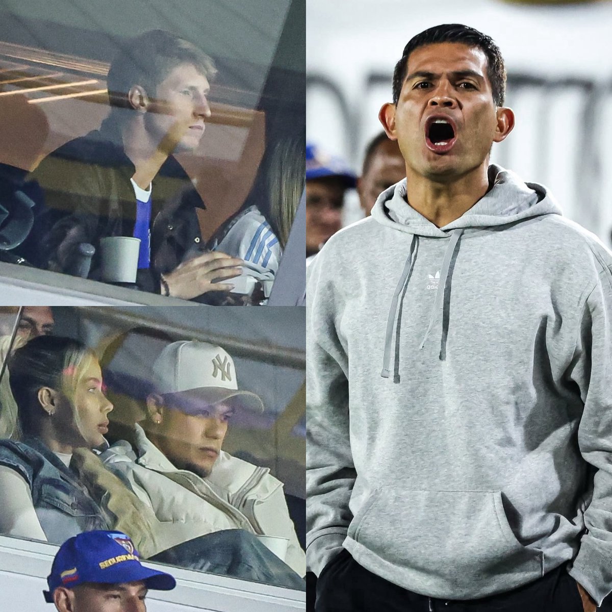 Macka desde la raya contra Unión, Llinás y Leo acompañando desde los palcos frente a Junior. Eso es compromiso, eso es amor por la camiseta. Lesión o no, el club siempre primero. Que nada nos divida, de esta salimos juntos, unidos como siempre. 💙⚽️