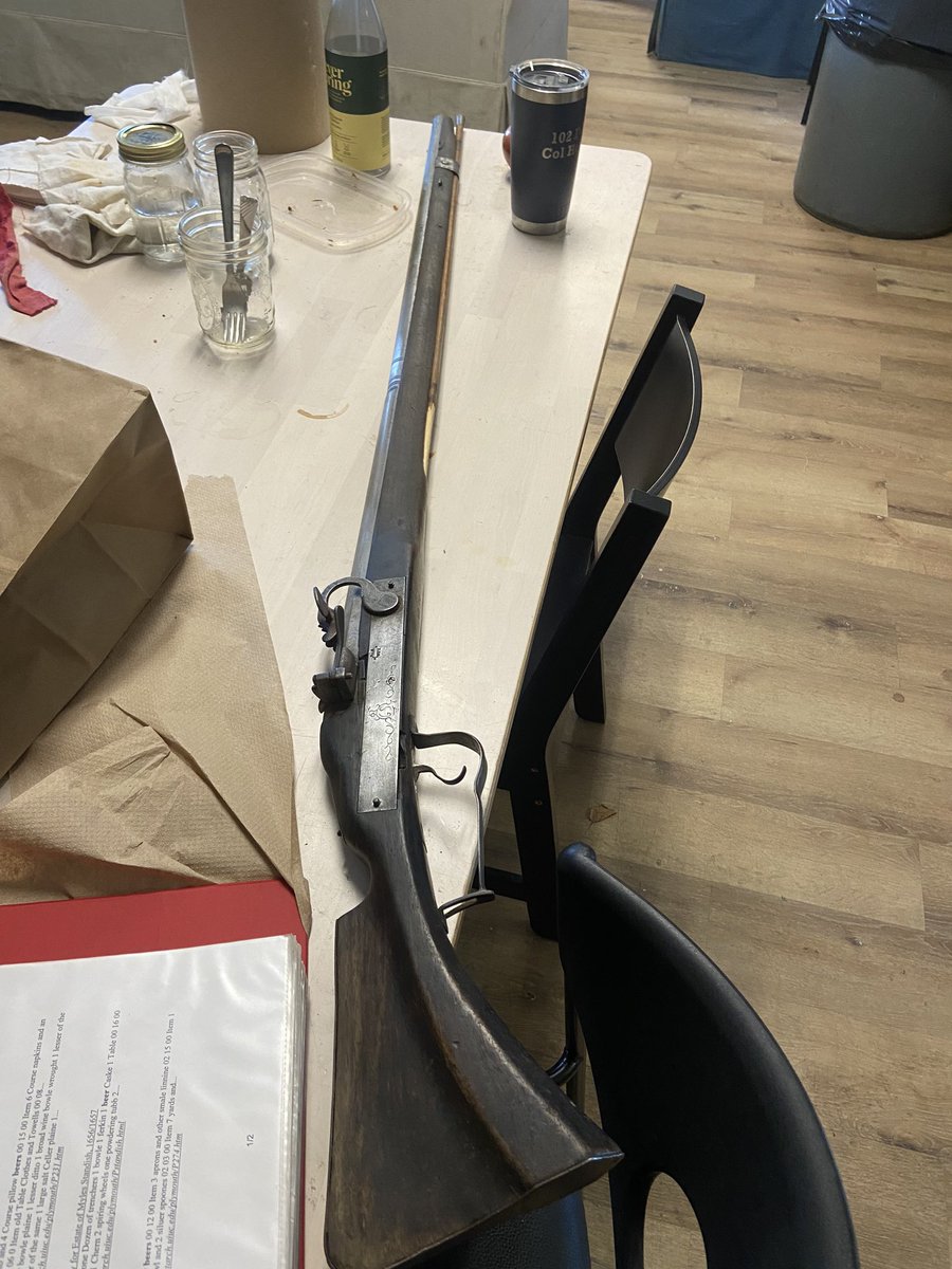 Spent the day restoring a 1970s replica matchlock 😎