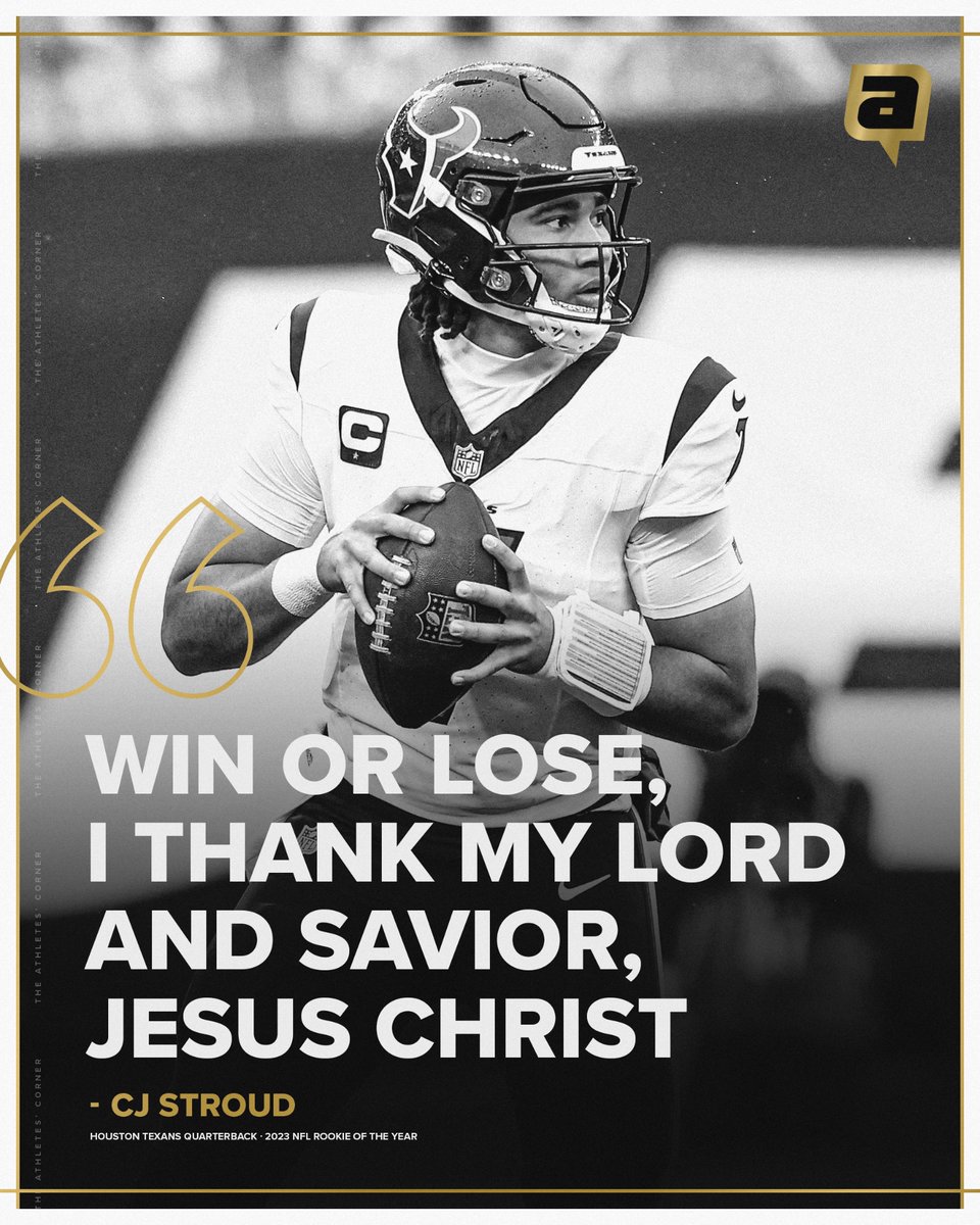 Two weeks away from another season of <a href="/CJ7STROUD/">CJ Stroud</a> giving God the glory 👏