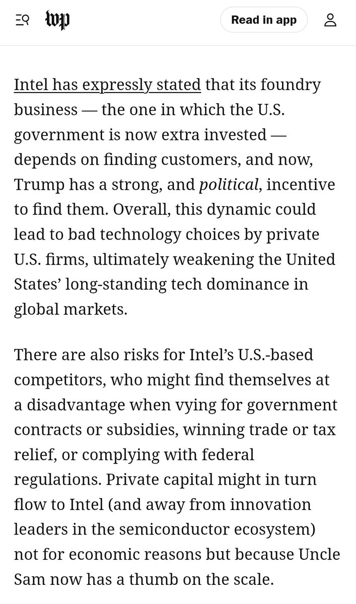 Yep. One of many risks I pointed out in my new WaPo column: