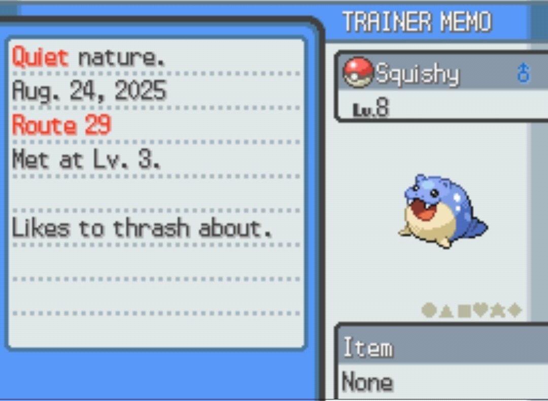LoreleiVT23's tweet image. Never played Pokemon SoulSilver but I don't care for many gen 2 pokemon. Introducing Squishy Solos SoulSilver! Please believe in Squishy! 🥰