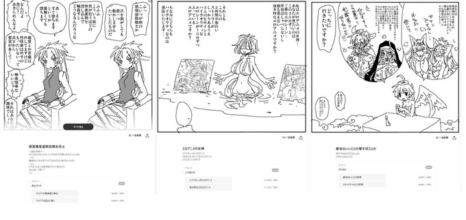 きっかり割れたアンケ3選
なんでここまできっかり割れてるのか俺にもわからん 