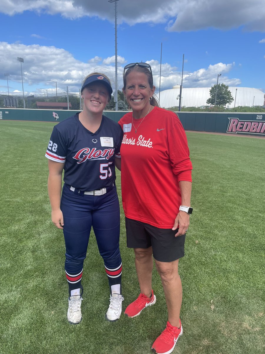I had a great day at <a href="/RedbirdsSB/">Illinois State Softball</a> camp. Thank you coaches and players for making today memorable. Excited to take what I learned back to my practices. Looking forward to future camps. Go ‘Birds!❤️

<a href="/CalhounMorgan13/">Morgan Calhoun</a> <a href="/MeghanLampos/">Meghan Lampos</a> <a href="/VGGagliardi2728/">Va Glory National Gagliardi 27/28</a>  <a href="/CoachFrankieG13/">Frank Gagliardi</a> <a href="/Coach_Kramos/">Tina Kramos</a>