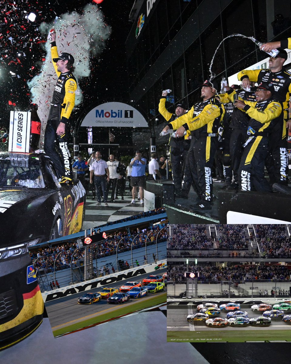 Blaney's tweet photo. The 12 Crew has shown maximum effort all season, and I couldn’t be prouder of this group. Those final laps were wild, but we held strong and now carry great momentum into the Playoffs. https://t.co/O4be1WAjIt