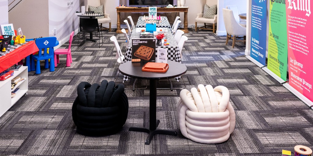 WorldChessHOF's tweet image. Looking for something to do with the family?

Vist our pop-up Play and Create space! Open during business hours this space offers complimentary arts and crafts, open chess play, and more!

Interested? Visit our website for more information! Link in bio.

#worldchesshof #stlmoms…