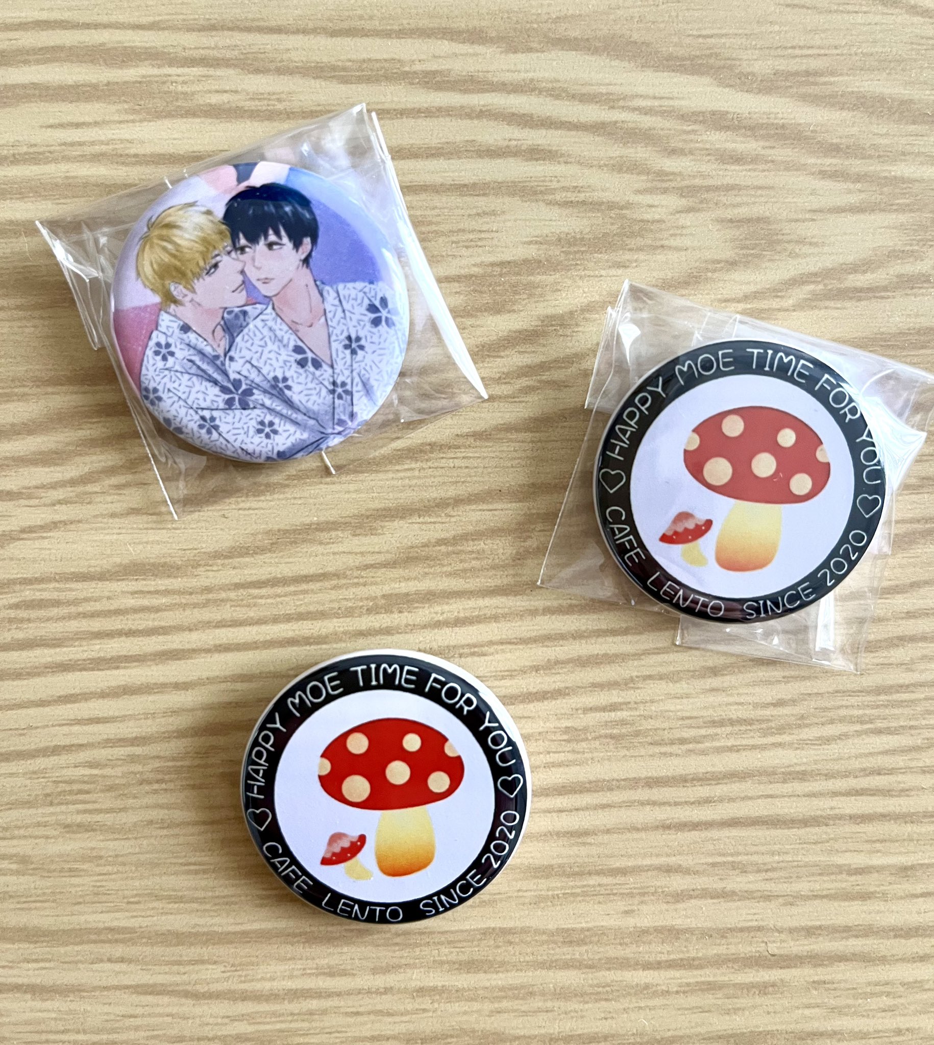 ゴーストホテルカフェ　ビッグ缶バッジ twst_cafe2023_CB56_image_reade