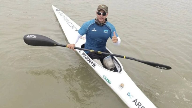 NUEVA EXPERIENCIA PARA ARIEL ATAMAÑUK EN UN MUNDIAL DE CANOTAJE ADAPTADO
 
El paracanotista misionero Ariel Atamañuk tuvo una destacada actuación en el Mundial de Paracanotaje disputado en Idroscalo Milano, Italia, donde se ubicó 6°

Nota completa en nuestra web
