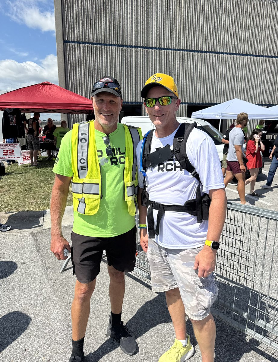 It was an honor &amp; privilege to take part in this years 50 Mile March. We were in good hands with Ofc Kilgore being part of the group who planned the route &amp; worked tirelessly to keep the marchers safe during the entire event!
