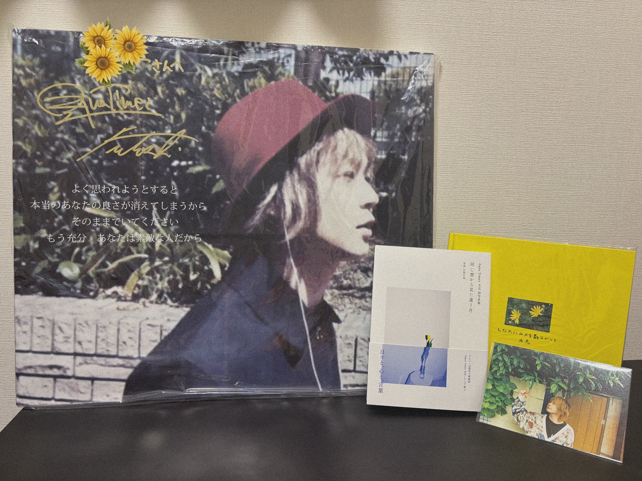 ひなたにユメを散らかして(Aqua Timez、太志) 美品】ひなたにユメを散らかして Aqua Timez 太志 詩集