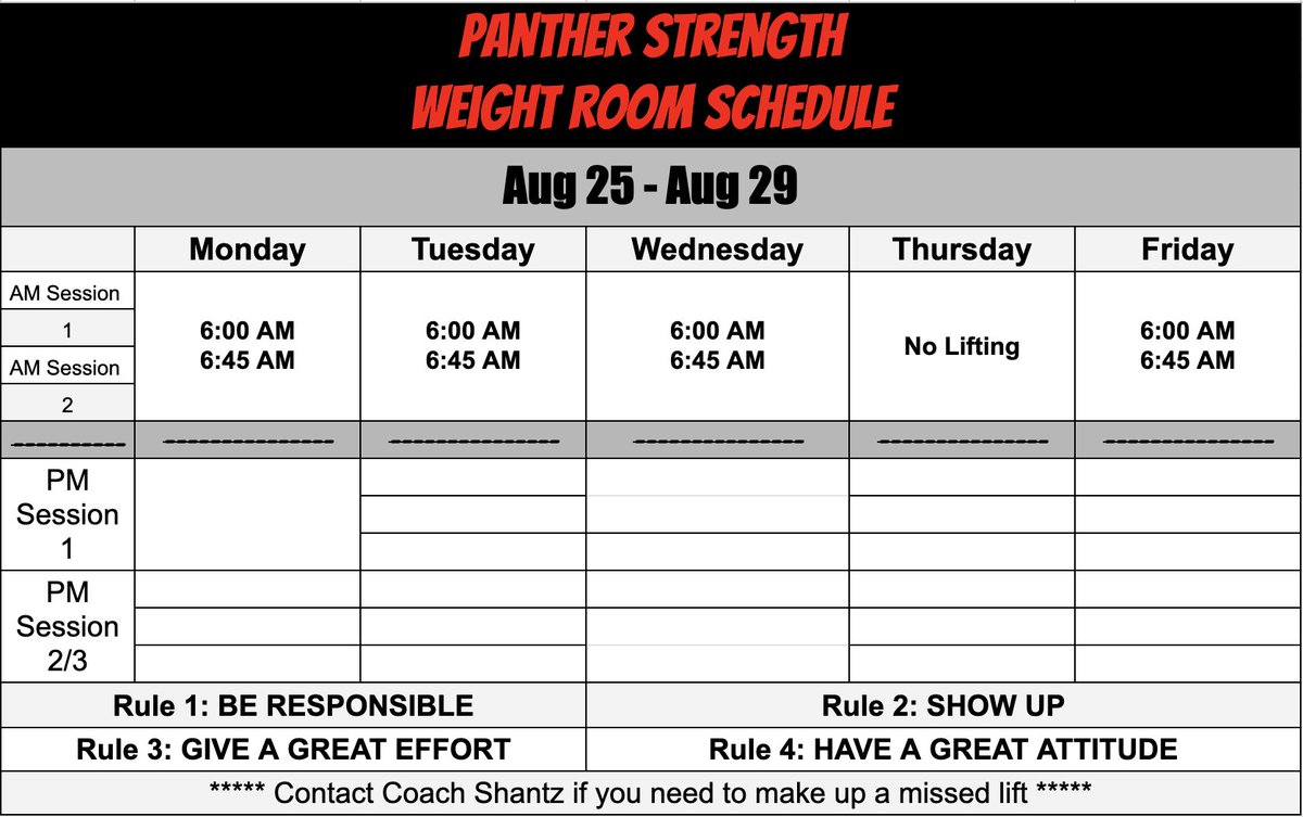 Panther Strength (@pantherstrong15) on Twitter photo 