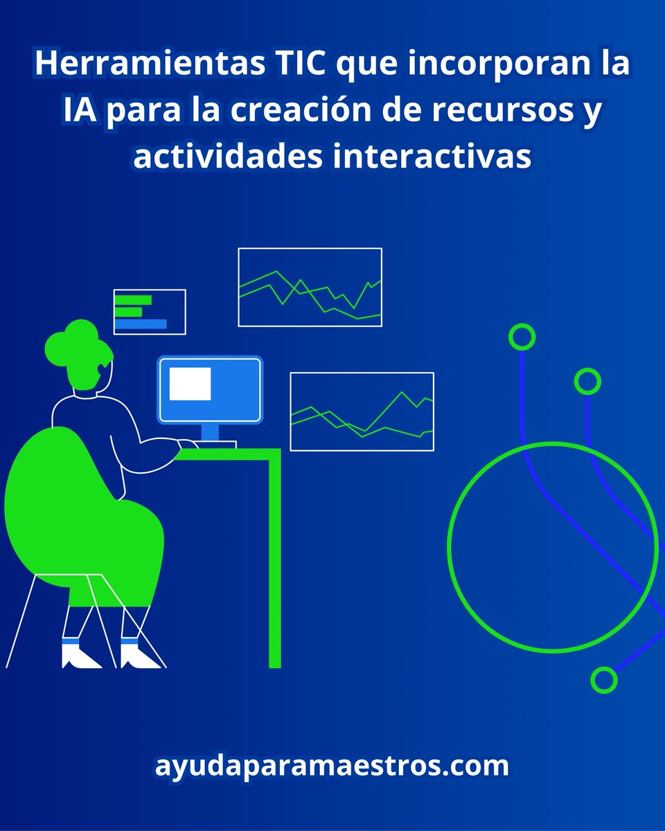 ¿Eres docente? 

Seguro conoces estas 8 #HerramientasTIC
1. Wordwall
2. Educaplay
3. Genially
4. Canva
5. Padlet
6. Wayground
7. Magic School
8. Slidesgo

#Entérate Estas herramientas han integrado la #IA para facilitarte la creación de recursos y actividades interactivas. Vía