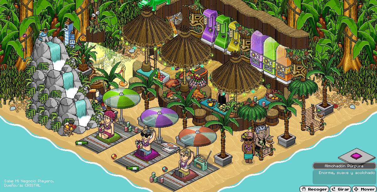 ¡Bienvenidos a mi pequeño paraíso playero! 🌊☀️

Mi sala es un chiringuito tropical lleno de sabores, frescura y diversión, ideal para disfrutar del sol y el mar. 🍹🍍

Usuario: CRISTAL 🇪🇸
<a href="/HabboOrigins/">Habbo Hotel: Origins</a>
#HabboOrigins 
#HabboHotelOrigins