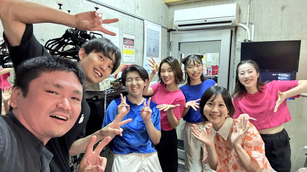 おはりす🐿
昨日のサポートとダンサーさんたちとのお写真🫶
