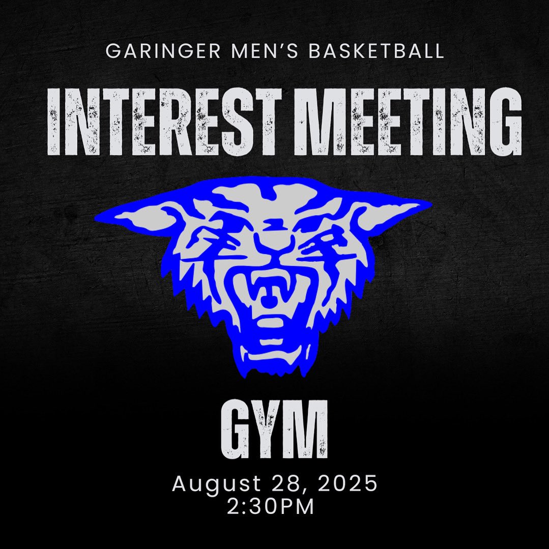 CoachSimSanders's tweet image. Garinger Basketball Interest Meeting

All players interested in joining the Garinger Men’s Basketball Program this season we want to see you there!

📅 Date: Thursday, August 28th
🕒 Time: 2:30p
📍 Gym

#Elevate 
#KeepTheMainThingTheMainThing