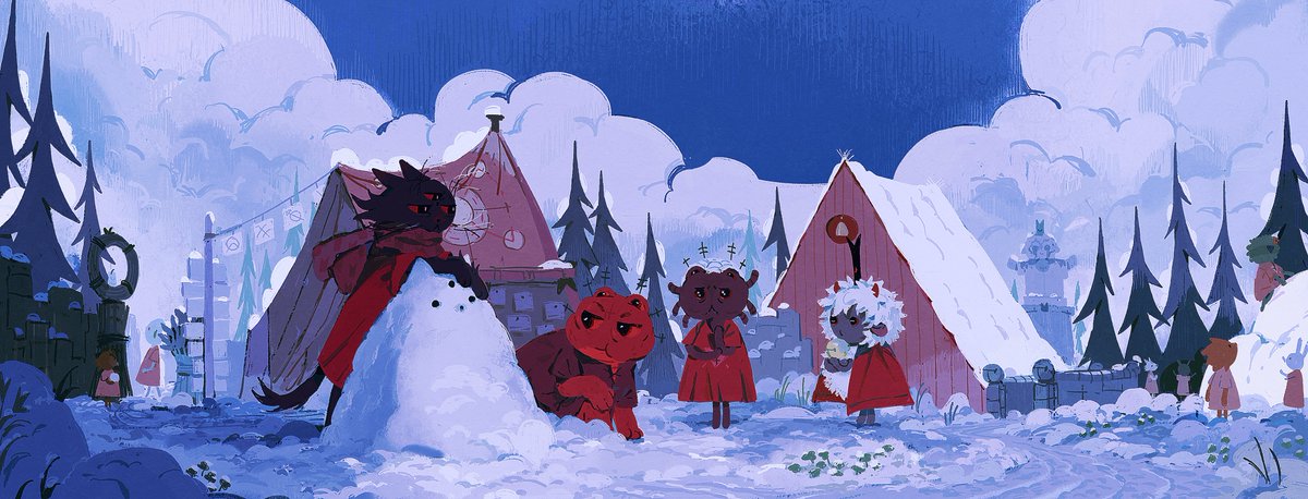 yeah it's definitely looks like you... almost twins
#CultoftheLamb