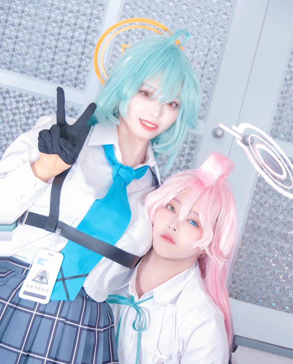⚠️捏造if ⚠️

#ブルーアーカイブ　#cosplay 
#コスプレ　#BlueArhcive 🐳

　　　　───ユメ先輩、くるしいです。