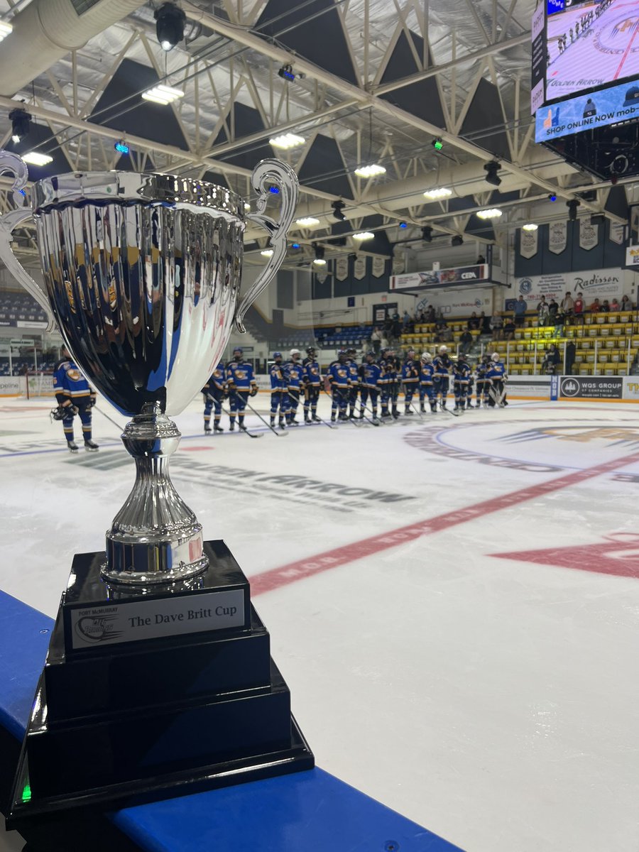 Team Blue prevails by a final score of 6-5 and takes home the Dave Britt Cup 🏆

Thanks to our great fans who showed up and cheered on the group as they close out 2025 Oil Barons Main Camp!