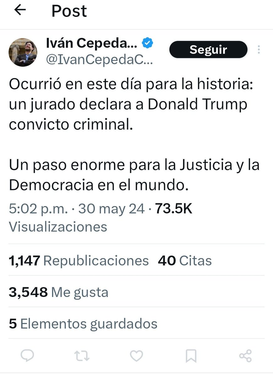 CLAUDIA LUCÍA 🇨🇴 (@claudialuci1018) on Twitter photo Mr. President <a href="/realDonaldTrump/">Donald J. Trump</a>, <a href="/IvanCepedaCast/">Iván Cepeda Castro</a> defender of the FARC and of drug trafficker Santrich ,is now a presidential candidate in Colombia ,He dares to call you a “convicted criminal,” yet he himself represents a real danger to democracy Mr. President <a href="/realDonaldTrump/">Donald J. Trump</a>, <a href="/IvanCepedaCast/">Iván Cepeda Castro</a> defender of the FARC and of drug trafficker Santrich ,is now a presidential candidate in Colombia ,He dares to call you a “convicted criminal,” yet he himself represents a real danger to democracy