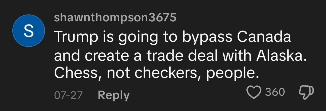 I'm sorry but what? 

#Tariffs #Trump #CDNpoli #Canada