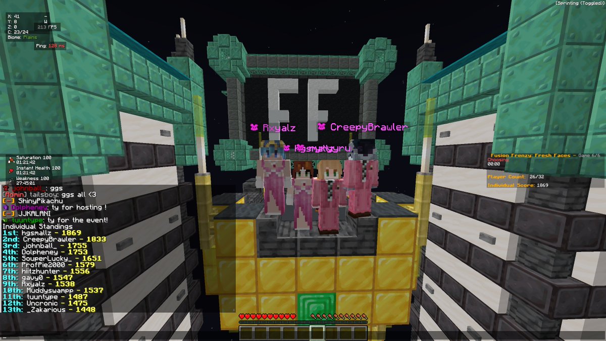 Goated team and 1st indiv lets go