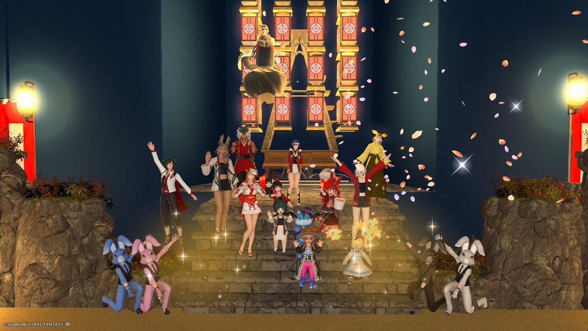 8月23日 KANADE 6周年記念 祭🔥

多くの方に御来場頂き有難うございました！😊

開幕からドタバタとトラブルが有りましたが
ハウスの外、中共に大盛り上がりでしたね✨
祭りの雰囲気を楽しんで頂けたなら嬉しいです！

7年目 KANADEも更にパワーを上げて行きますので御楽しみに😎

#FF14_KANADE