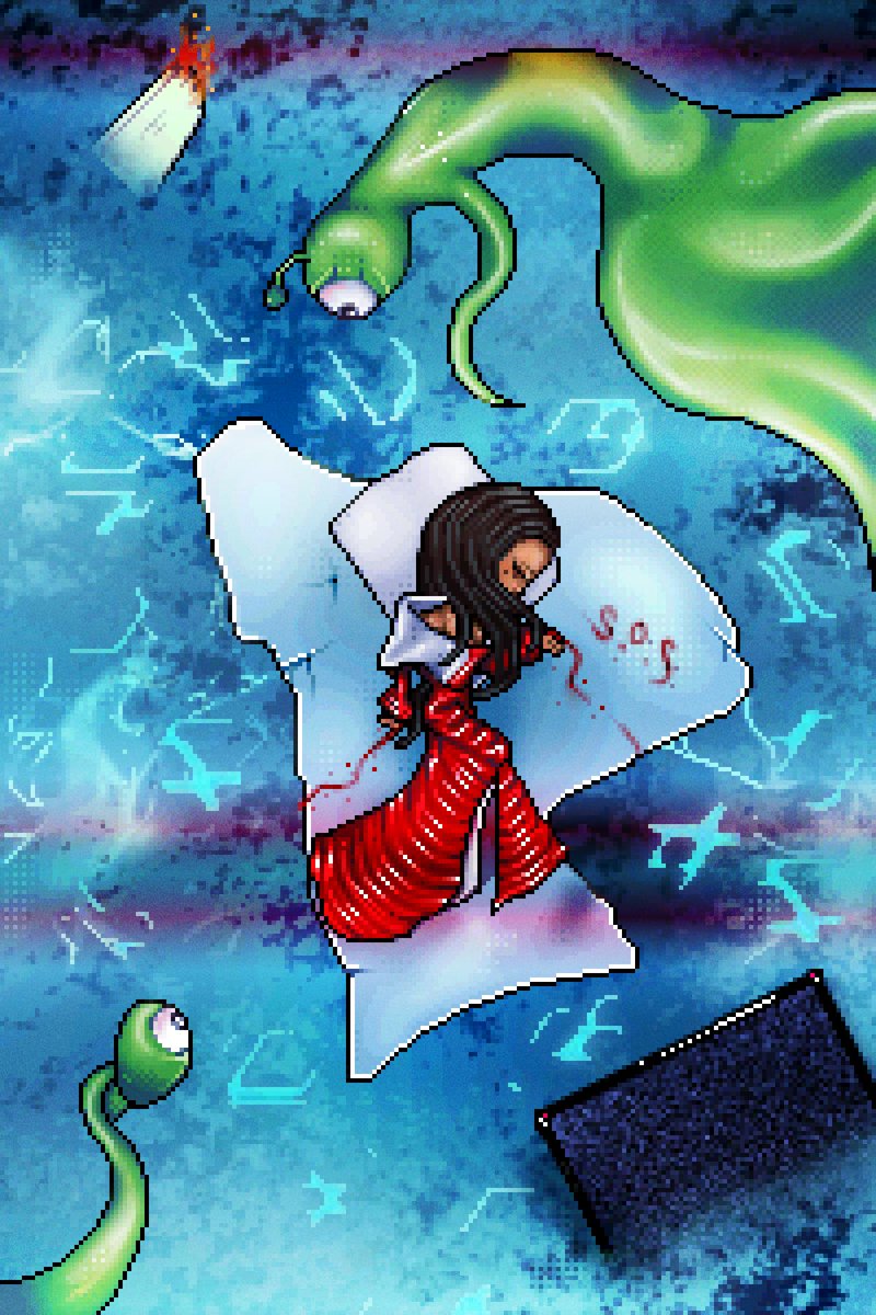 𝙸𝙰𝚅𝙴𝙳 𝚅𝙰𝙽𝚃𝙷 𝚇 𝚁𝙰𝚅𝙴 🛸

En esta obra, mi visión del fin del mundo proviene desde un enfoque onírico, donde este no se centra en el caos, sino en algo más ancestral e intangible: en la destrucción de la mente y del "yo".