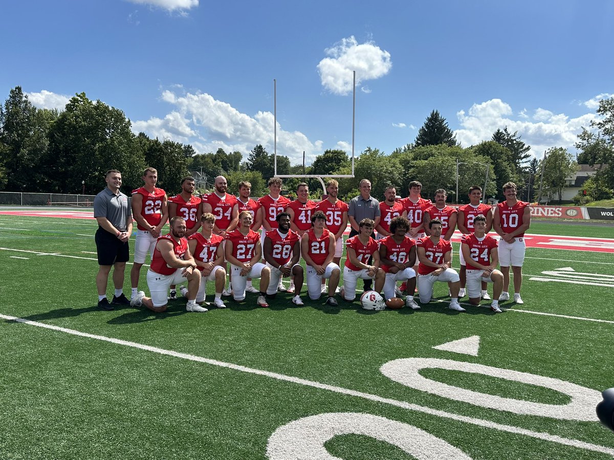 Grove City College
Running backs and Fullbacks. Year 6