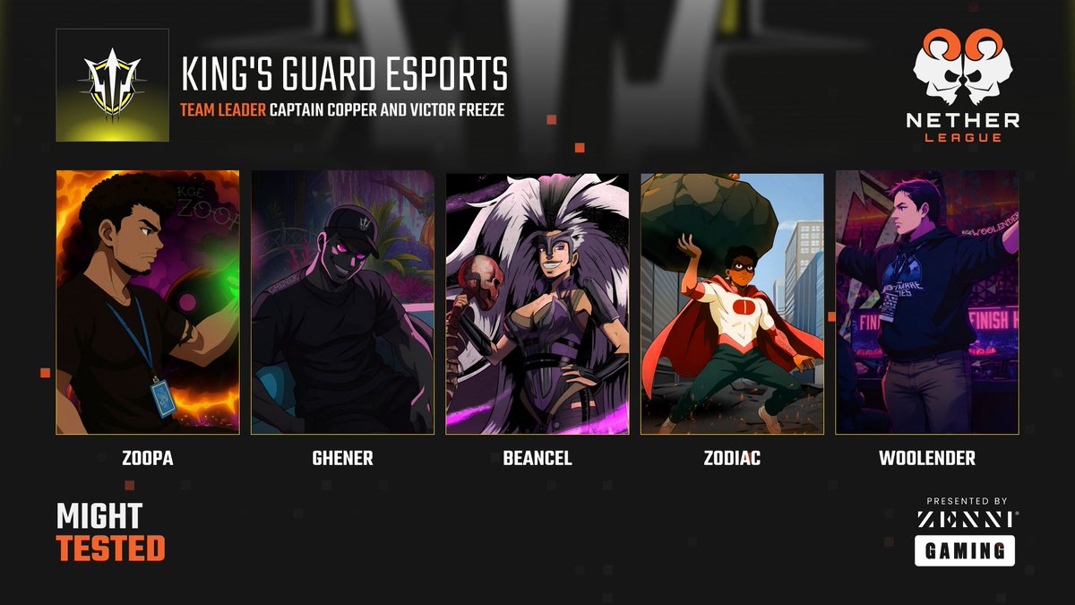 KOLO (@thekolosseum) on Twitter photo 💀 The Netherleague Match 1 tonight 🔥
<a href="/ONiGlobal/">ONi</a> vs <a href="/WeAreKingsGuard/">King's Guard Esports</a> 
@MKichaelCeraFan v <a href="/ghener6/">Ghener</a> 
<a href="/BlacharyMK/">ONi | Blachary</a> v <a href="/woolender/">l Woolender</a> 
<a href="/HourglassOfRain/">ONi | Rain</a> v @beancel_ 
Possibly Rednose v <a href="/EpicZoopa/">KGE | Zoopa</a> 
No fifth player tonight v <a href="/zodiac/">zodiac</a>
It will be 3 or 4 vs 5 but Oni has 2 Evo Top 8 players 💀 The Netherleague Match 1 tonight 🔥
<a href="/ONiGlobal/">ONi</a> vs <a href="/WeAreKingsGuard/">King's Guard Esports</a> 
@MKichaelCeraFan v <a href="/ghener6/">Ghener</a> 
<a href="/BlacharyMK/">ONi | Blachary</a> v <a href="/woolender/">l Woolender</a> 
<a href="/HourglassOfRain/">ONi | Rain</a> v @beancel_ 
Possibly Rednose v <a href="/EpicZoopa/">KGE | Zoopa</a> 
No fifth player tonight v <a href="/zodiac/">zodiac</a>
It will be 3 or 4 vs 5 but Oni has 2 Evo Top 8 players