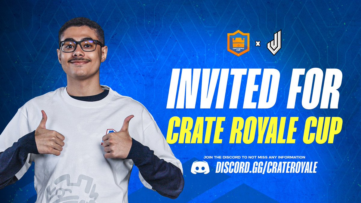 Excited to be part of the $60,000 Crate Royale Cup 🙏 

Sign-up info is in the tweet below ⬇️