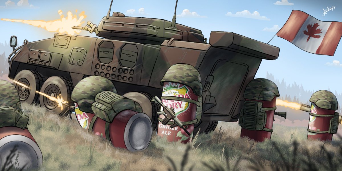 Canadian mechanized infantry
🇨🇦 :P