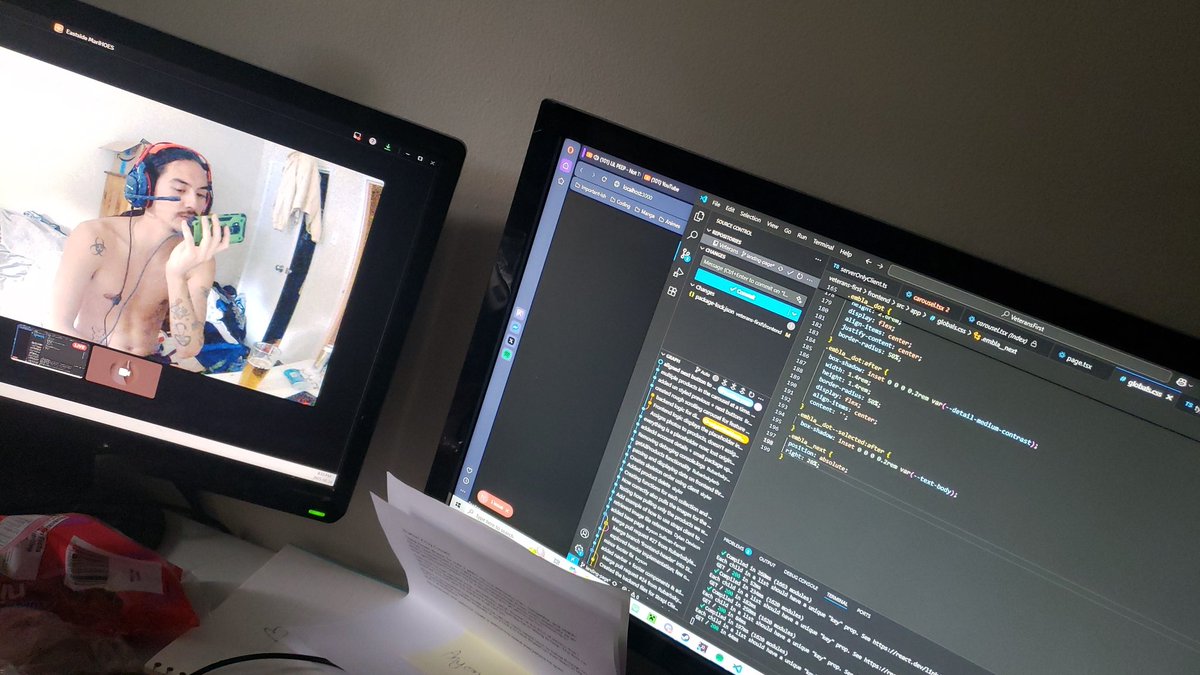 Beer and front end work