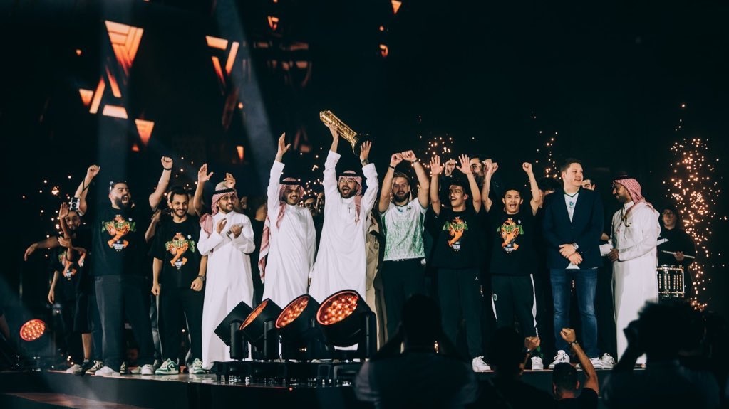 🏆💚💚💚💚 
#ولي_العهد | #فالكونز