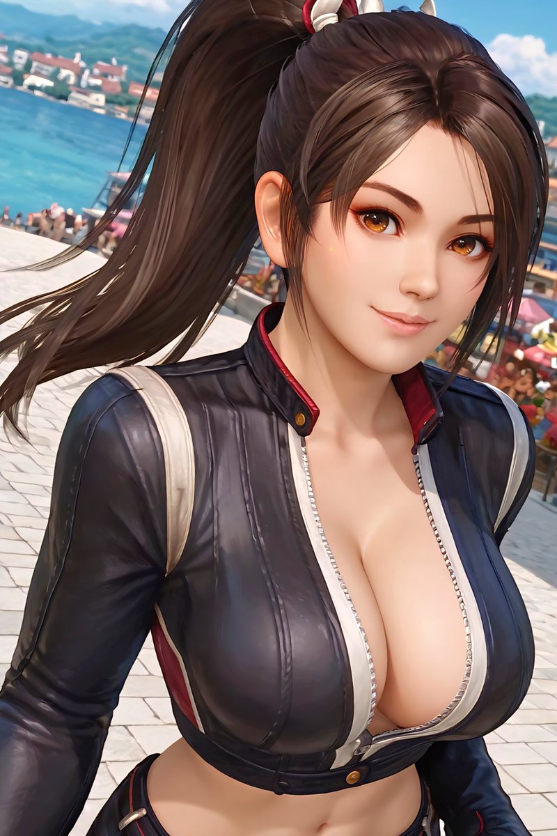 #DOAX3 #DOAXVV #ブイブイ #AIart #AIグラビア #紅葉
