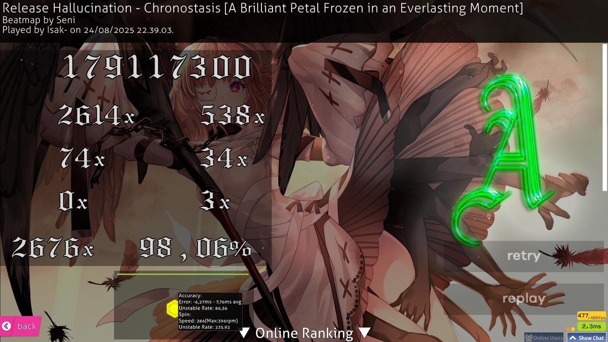 Isak_o7's tweet image. missed last 3 notes of hard stream XDD #31 on LB