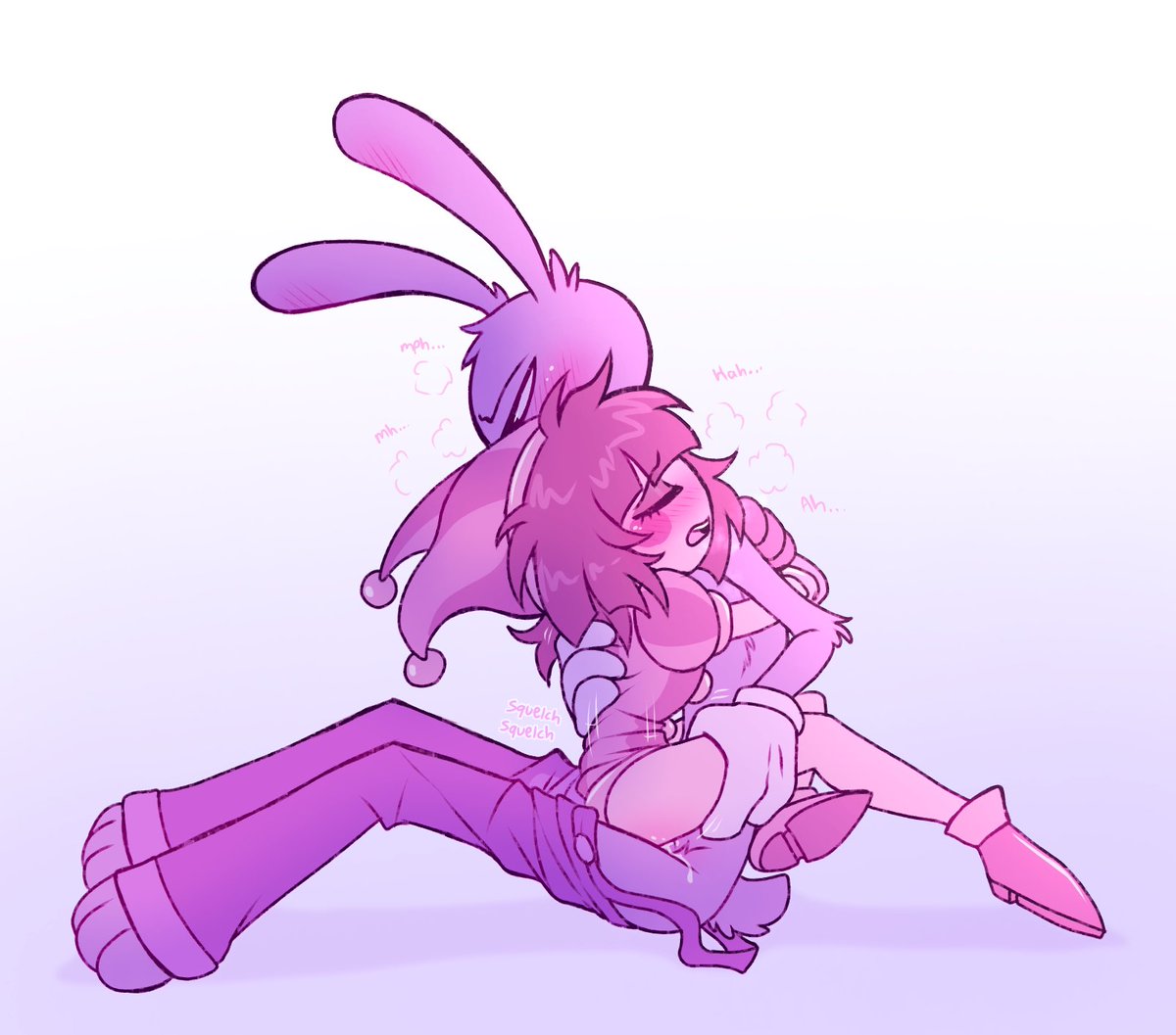 // nsfw
Zooble got her request granted after all 🤭

#FunnyBunny #tadcnsfw