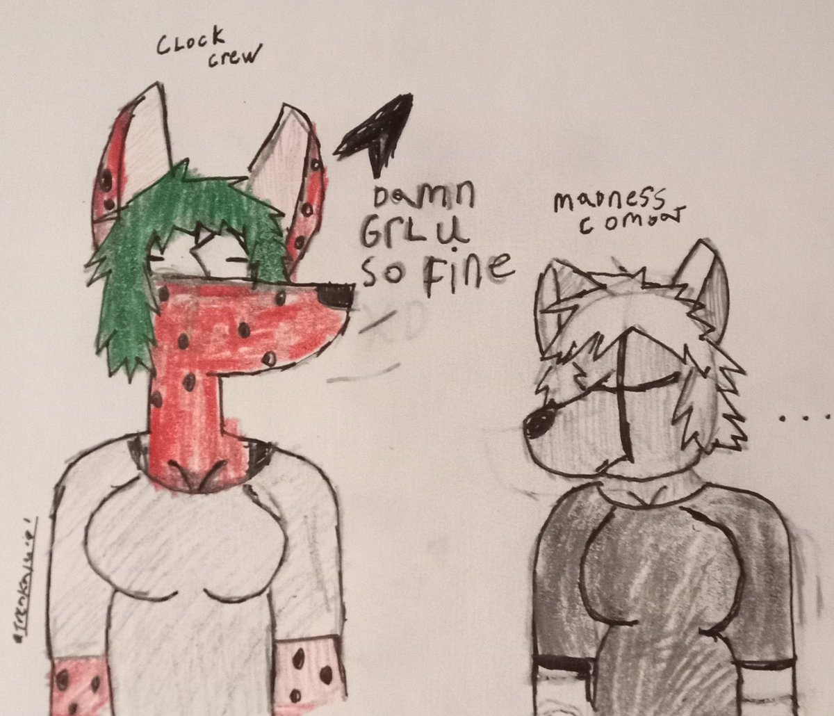 TreAkaLuigi's tweet photo. @fatfuckinkobold Hey saw this tweet through my notifications since i hardly use this site anymore due to the muskrat 

But here's some of my art pieces plus my bsky where I'm more active 
https://t.co/LPUy3sqLRx https://t.co/vQtv0oOzta