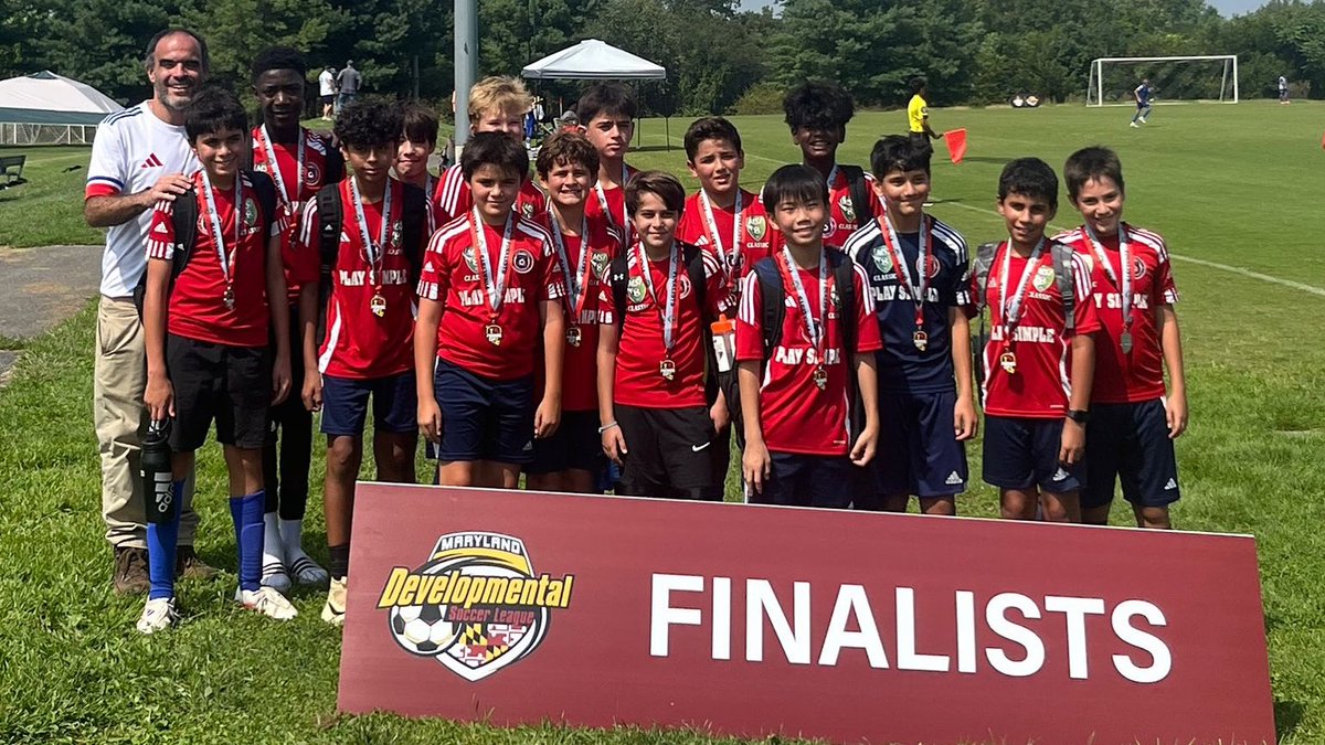 tocajuniorsfc's tweet photo. 🏆 2025 Maryland Premier Cup #Finalist!
Congratulations U13 Boys #FALCONS on your effort and commitment. A great experience in a high-level competition.
🔵🔴 #WeAreToca #TOCA #tocajuniors #PLAYsimple #Futbol #Football #soccer #Boys #youthsoccer #activekids #mdslsoccer #MDSL #soccertournament #soccertournaments #PremierCup #MarylandPremierCup