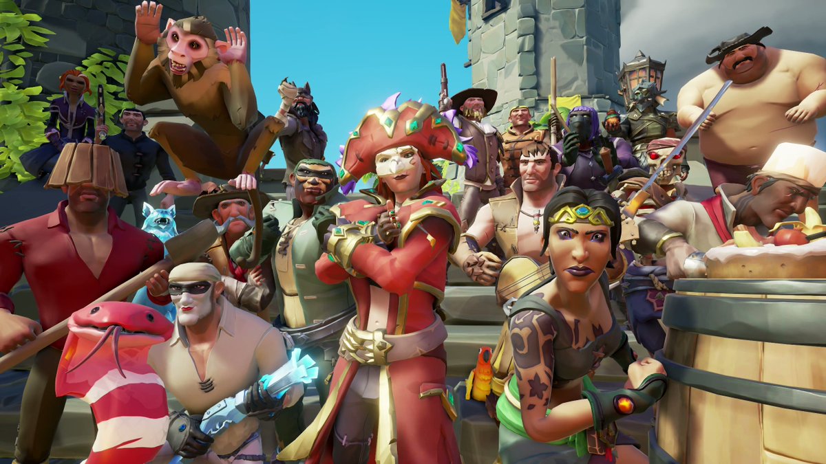 Zenek (@zeneksot) on Twitter photo "All these characters from the most Ultimate games you can play meet up for a very Rare 40th anniversary.
Can you spot them all?"
Theme: Rare View
#SoTShot
<a href="/SeaOfThieves/">Sea of Thieves</a> #SeaOfThieves "All these characters from the most Ultimate games you can play meet up for a very Rare 40th anniversary.
Can you spot them all?"
Theme: Rare View
#SoTShot
<a href="/SeaOfThieves/">Sea of Thieves</a> #SeaOfThieves