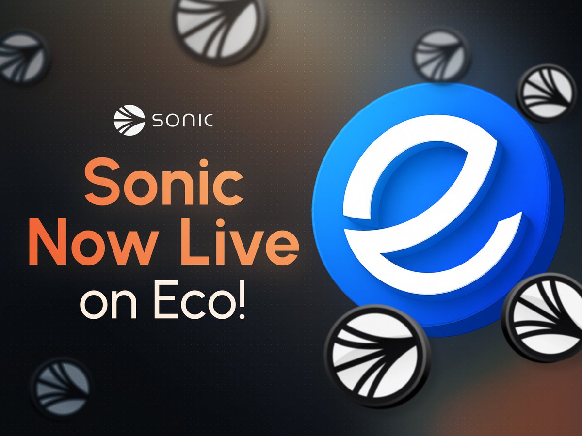 Sonic 在 Eco 上线宣传图