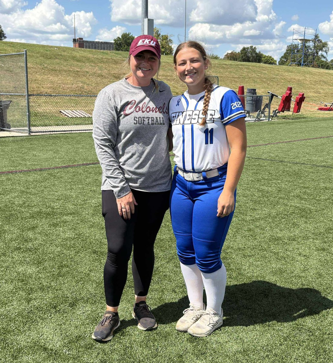 Thank you, Coach <a href="/worthington_eku/">JaneWorthington</a>, Coach <a href="/mpaulick14/">Mollie Paulick</a> &amp; Coach <a href="/zoeschafer1/">Zoe Schafer</a> for always welcoming me to your camps &amp; helping me grow my game over the years. Had a good time this weekend putting in some work!