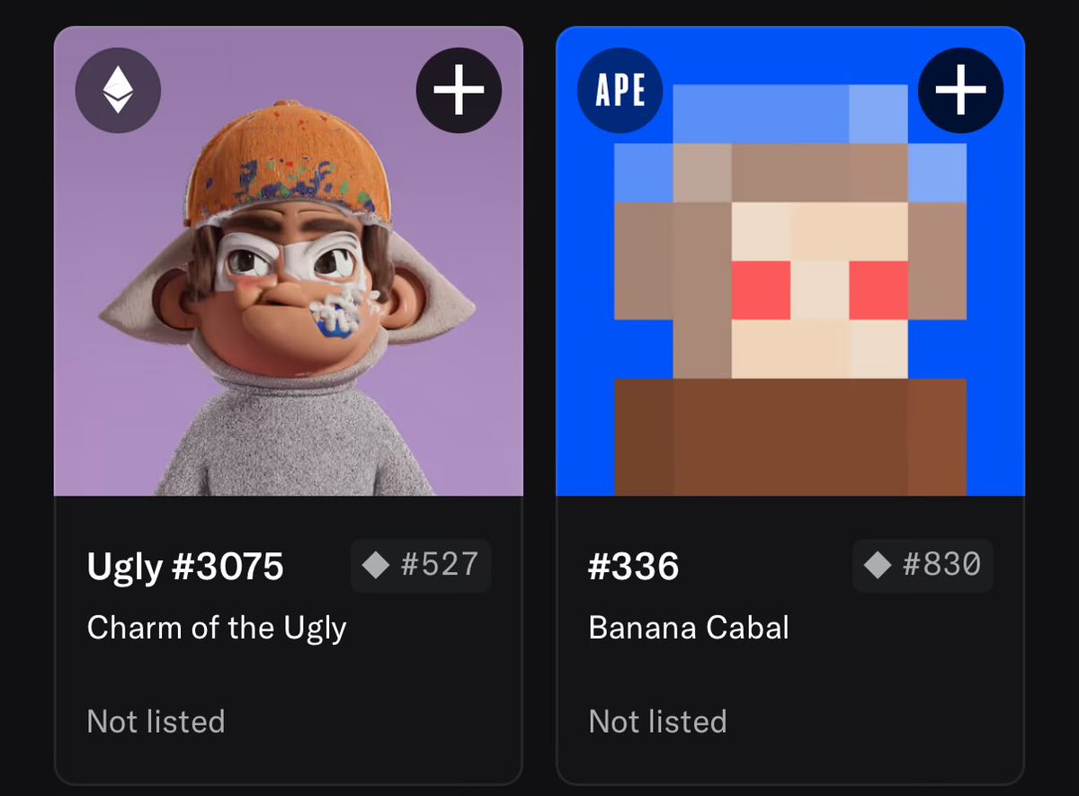 Entered 3 raffles <a href="/Charm_Ugly/">Charm Of The Ugly✨| MINT OUT</a> and guess who won 2 of them? Big thanks  <a href="/Vince_UglyLabs/">Vince✨| Ugly Labs</a> for being awesome.